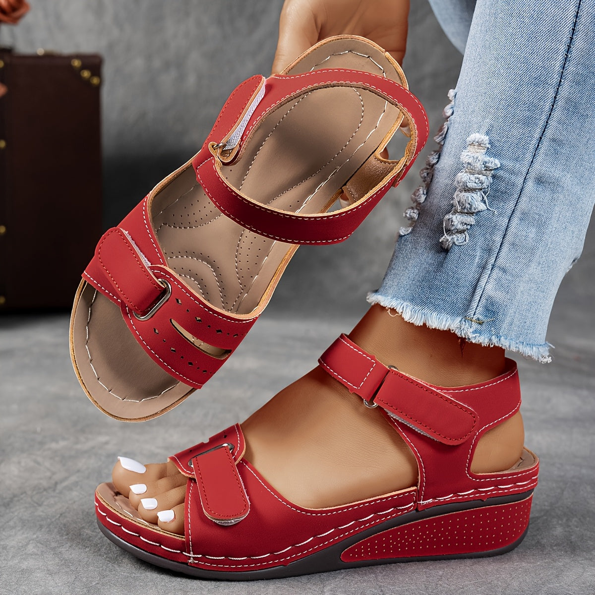 Norah™ | Comfort & Stabiliteit Zomersandaal