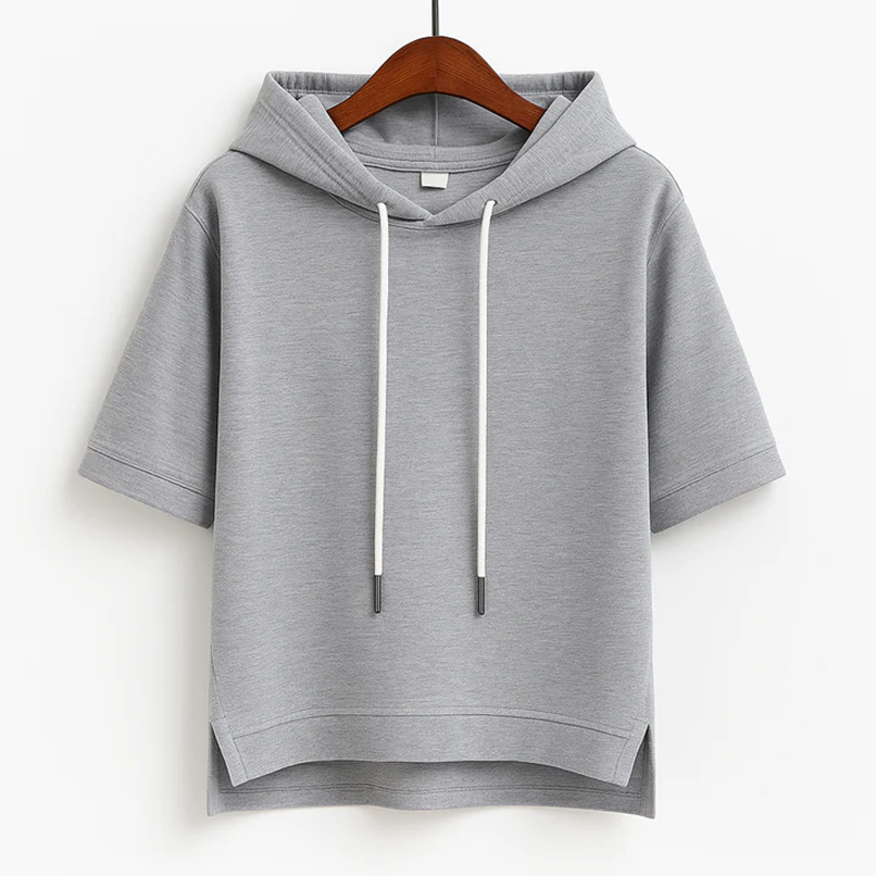 Van Noort Collectie™ | Korte Katoenen Hoodie