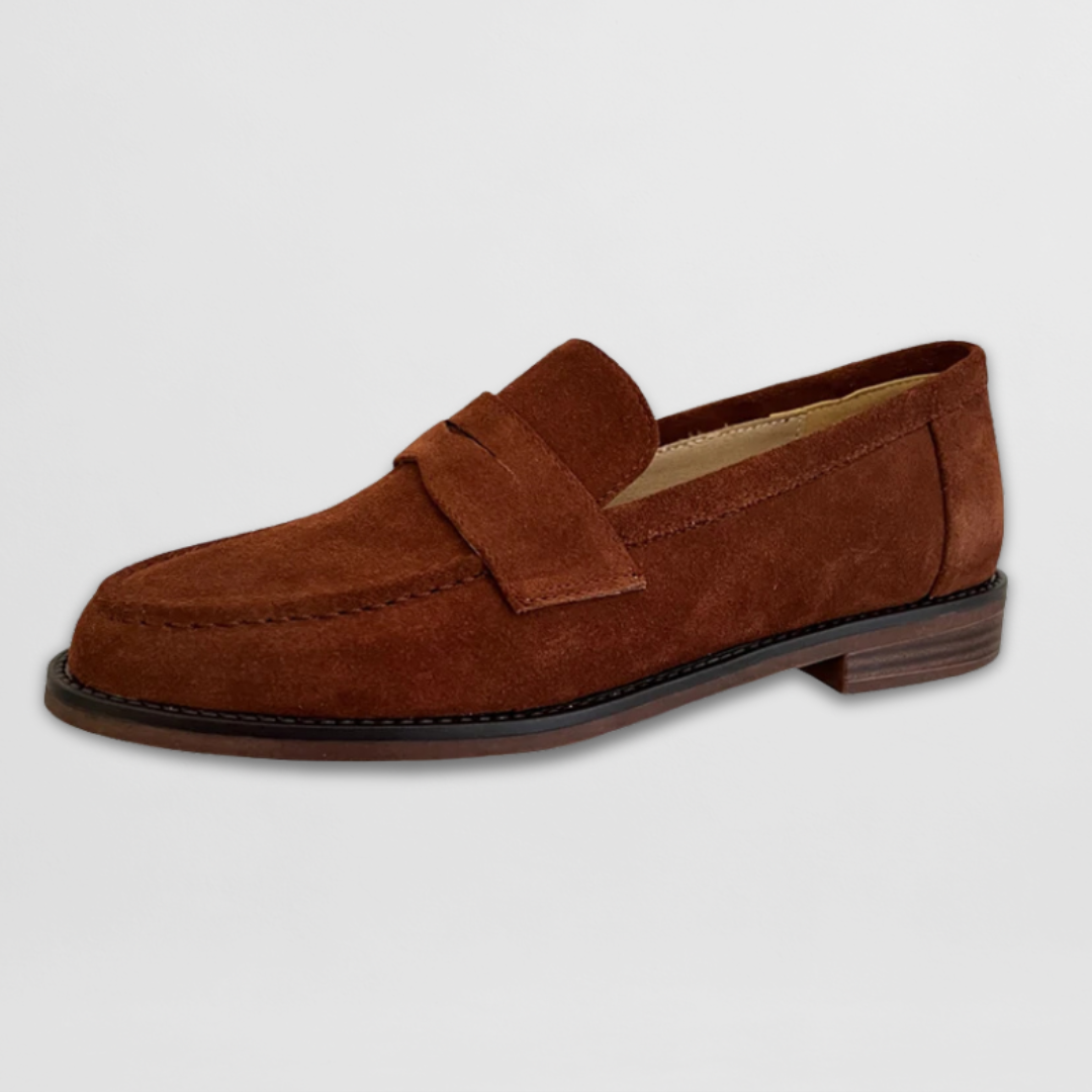 Marcelline™ | Elegante Vintage Suède Instappers