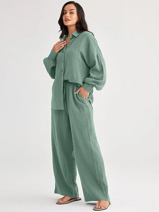 Livia™ | Compleet zomeroutfit in puur natuurlijk linnen