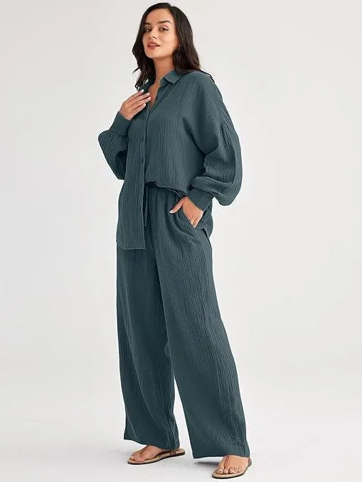 Livia™ | Compleet zomeroutfit in puur natuurlijk linnen