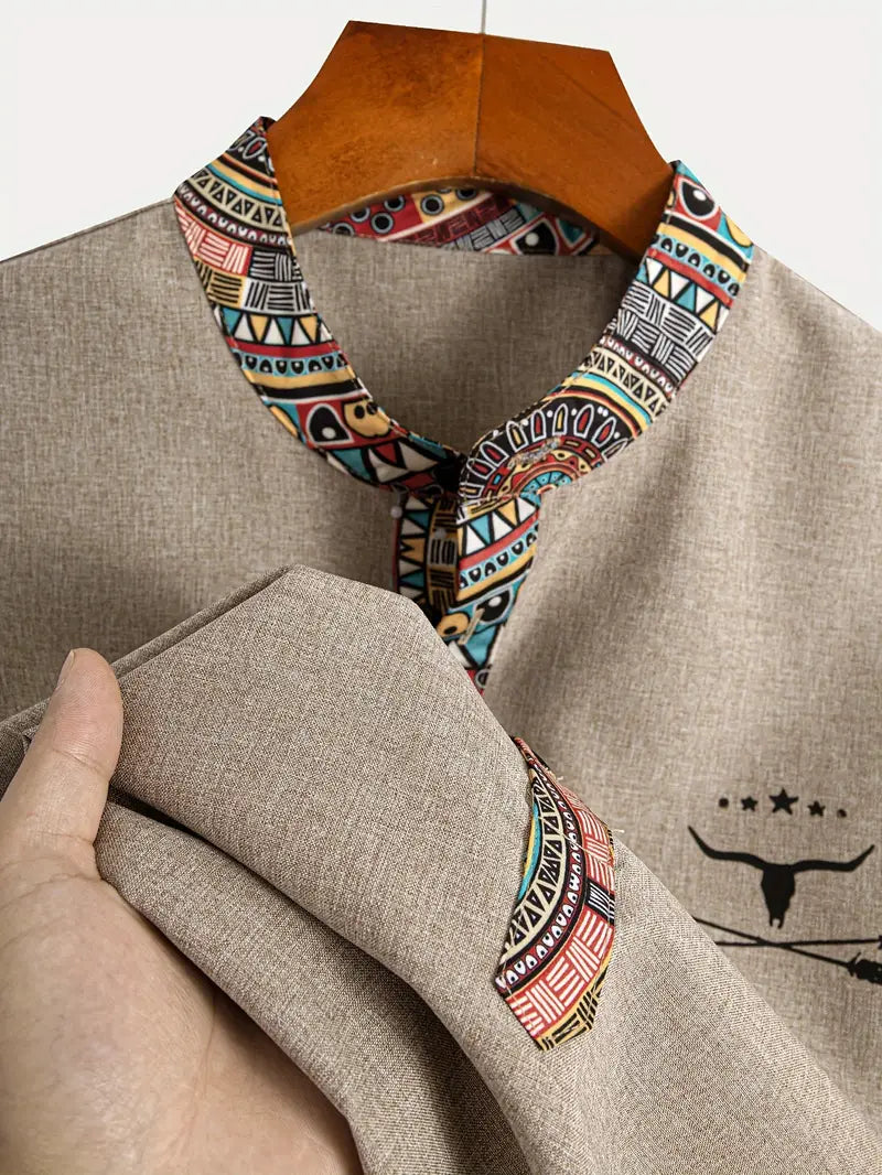 Van Noort Collectie™ | Elegant overhemd met korte mouwen
