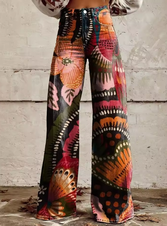 VAN NOORT COLLECTIE™ | Pantalon Vintage Boho