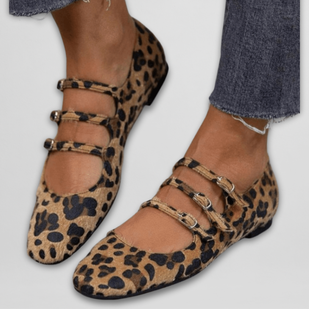 Adonise™ | Elegante Ballerina’s met Dierenprint