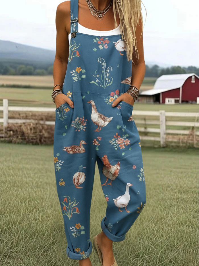 Marta™ | Artistieke Overall-Jumpsuit