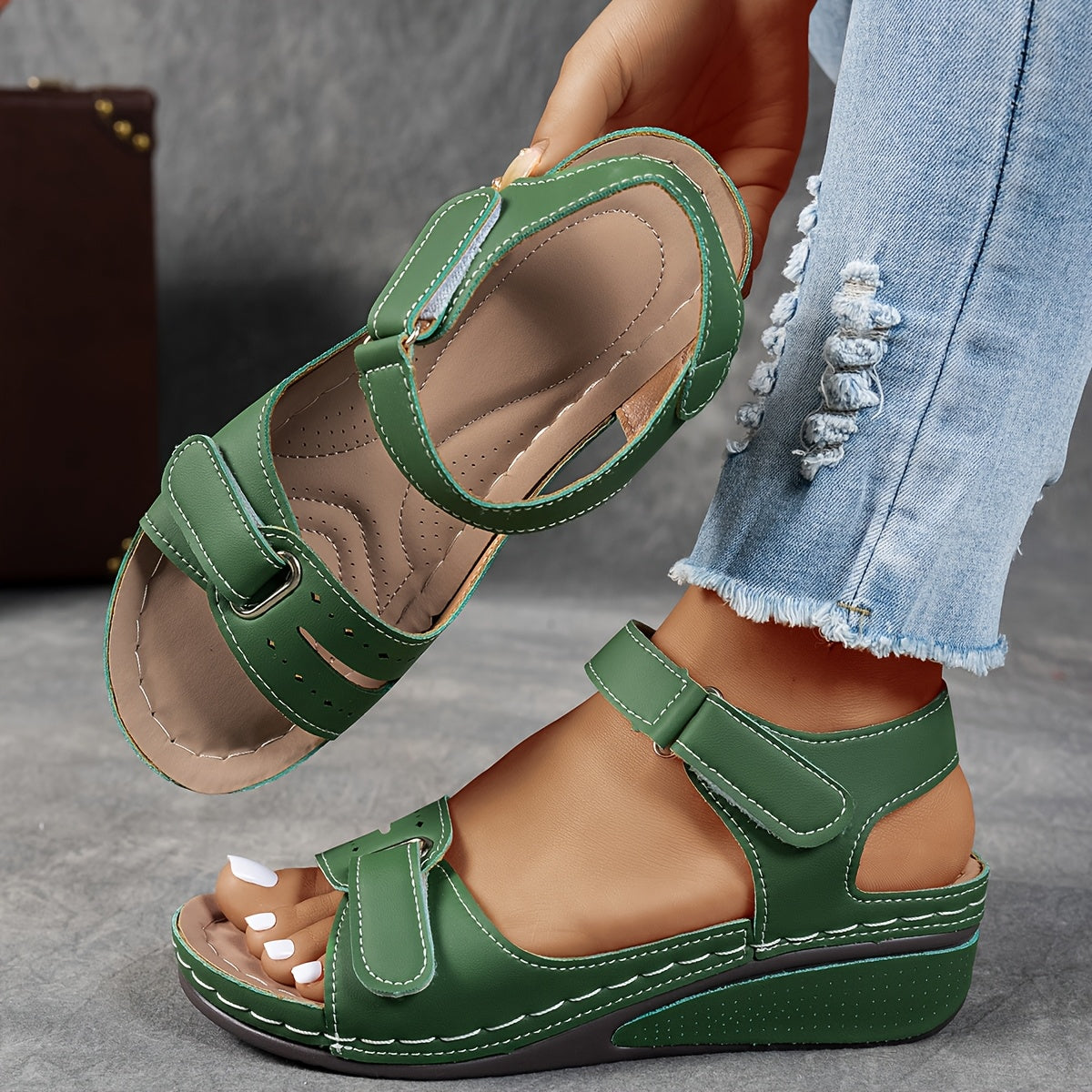 Norah™ | Comfort & Stabiliteit Zomersandaal