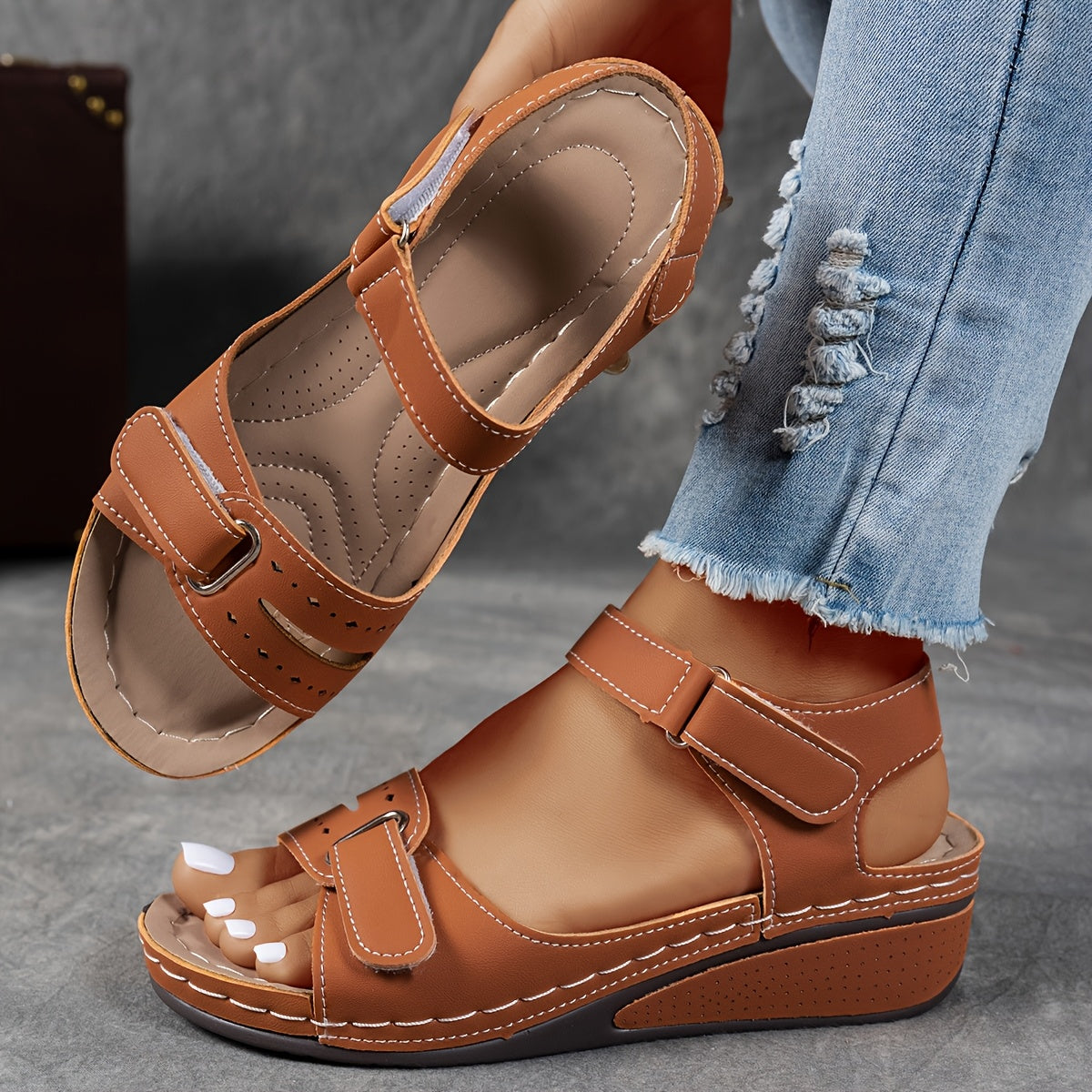 Norah™ | Comfort & Stabiliteit Zomersandaal