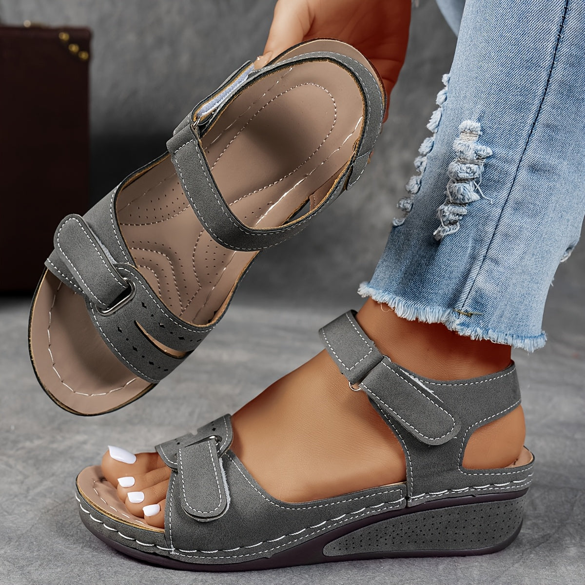 Norah™ | Comfort & Stabiliteit Zomersandaal