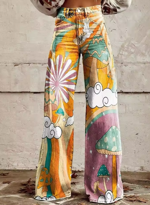 VAN NOORT COLLECTIE™ | Pantalon Boho Vintage