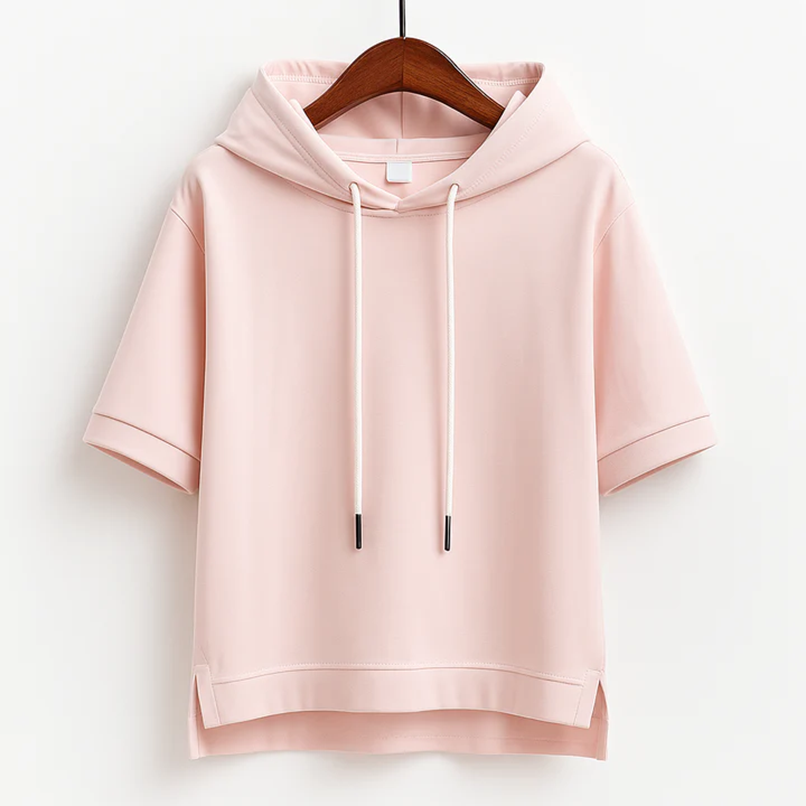 Van Noort Collectie™ | Korte Katoenen Hoodie