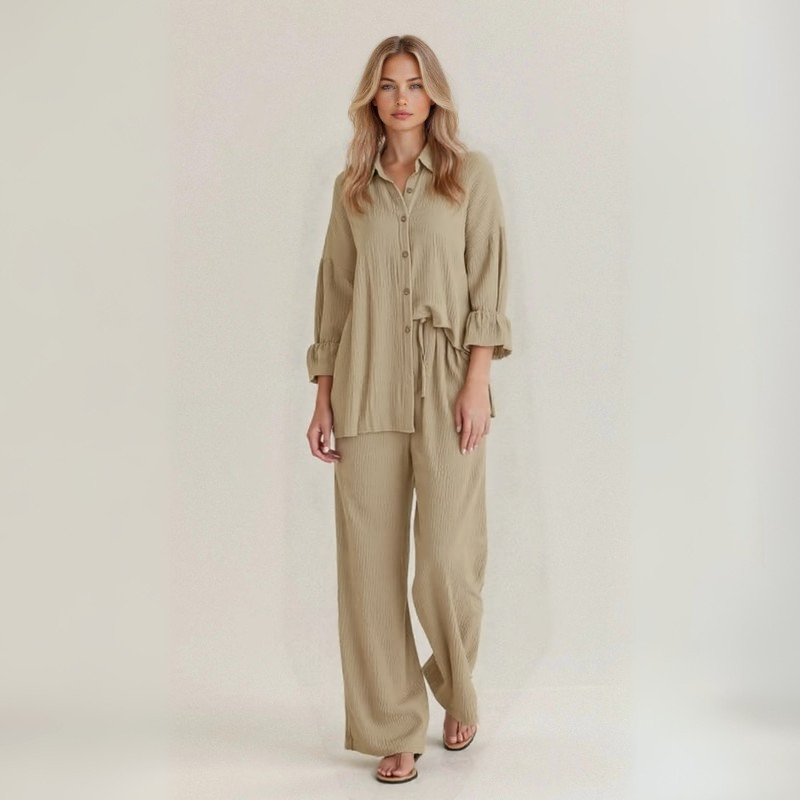 Livia™ | Compleet zomeroutfit in puur natuurlijk linnen