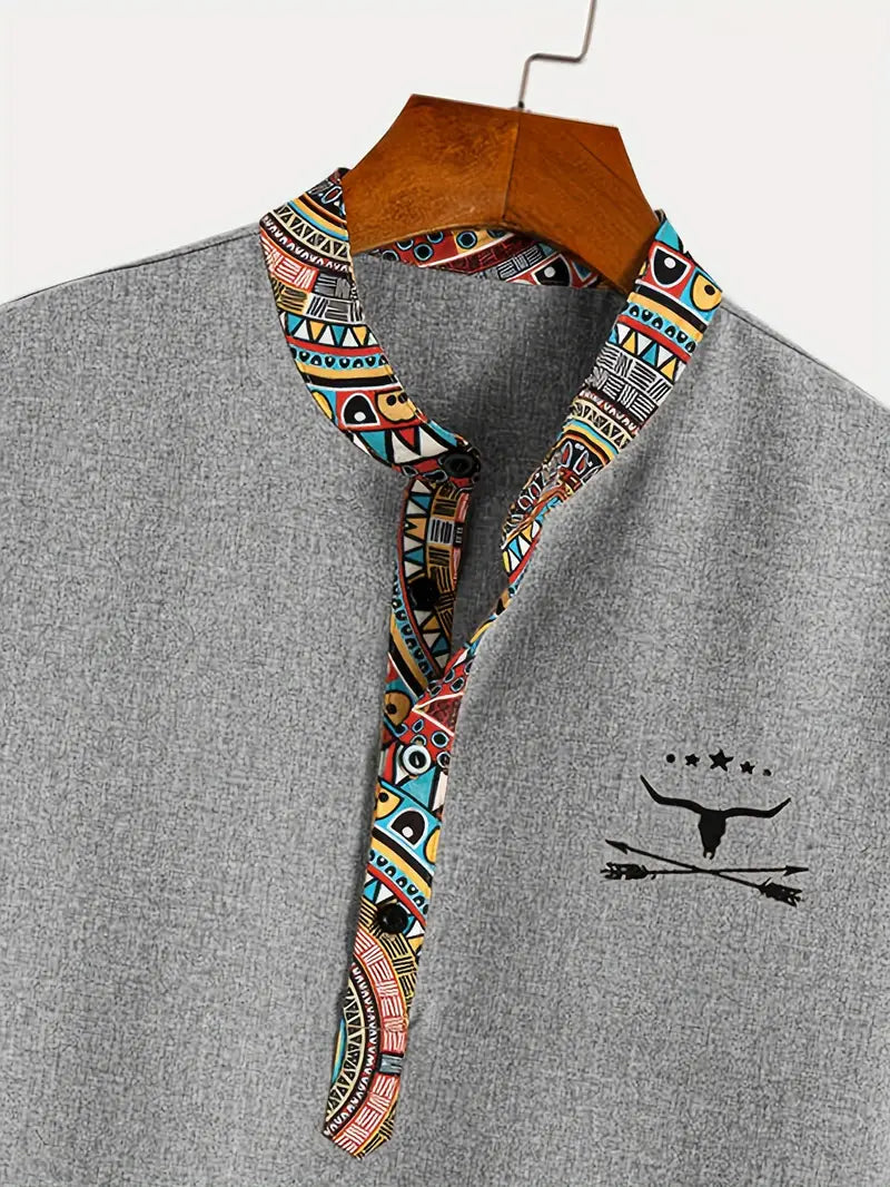 Van Noort Collectie™ | Elegant overhemd met korte mouwen