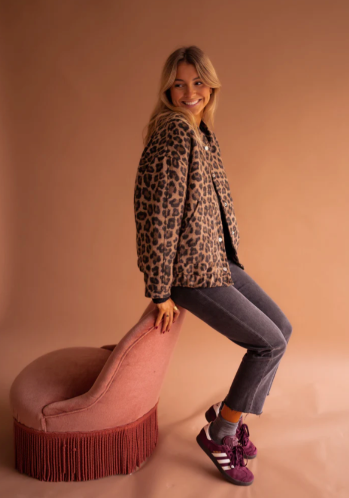 Leona™ | Het luipaard bomberjack