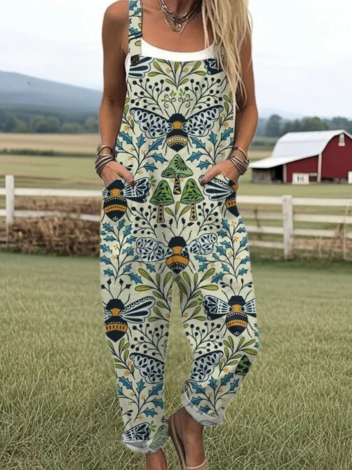 Marta™ | Artistieke Overall-Jumpsuit