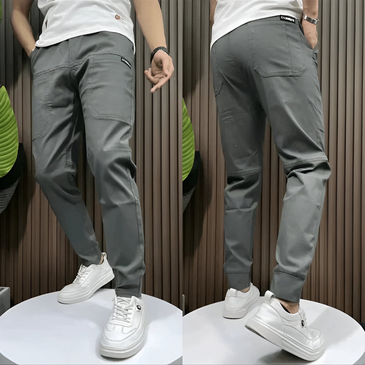 Tomasso™ | Premium stretch cargo broeken