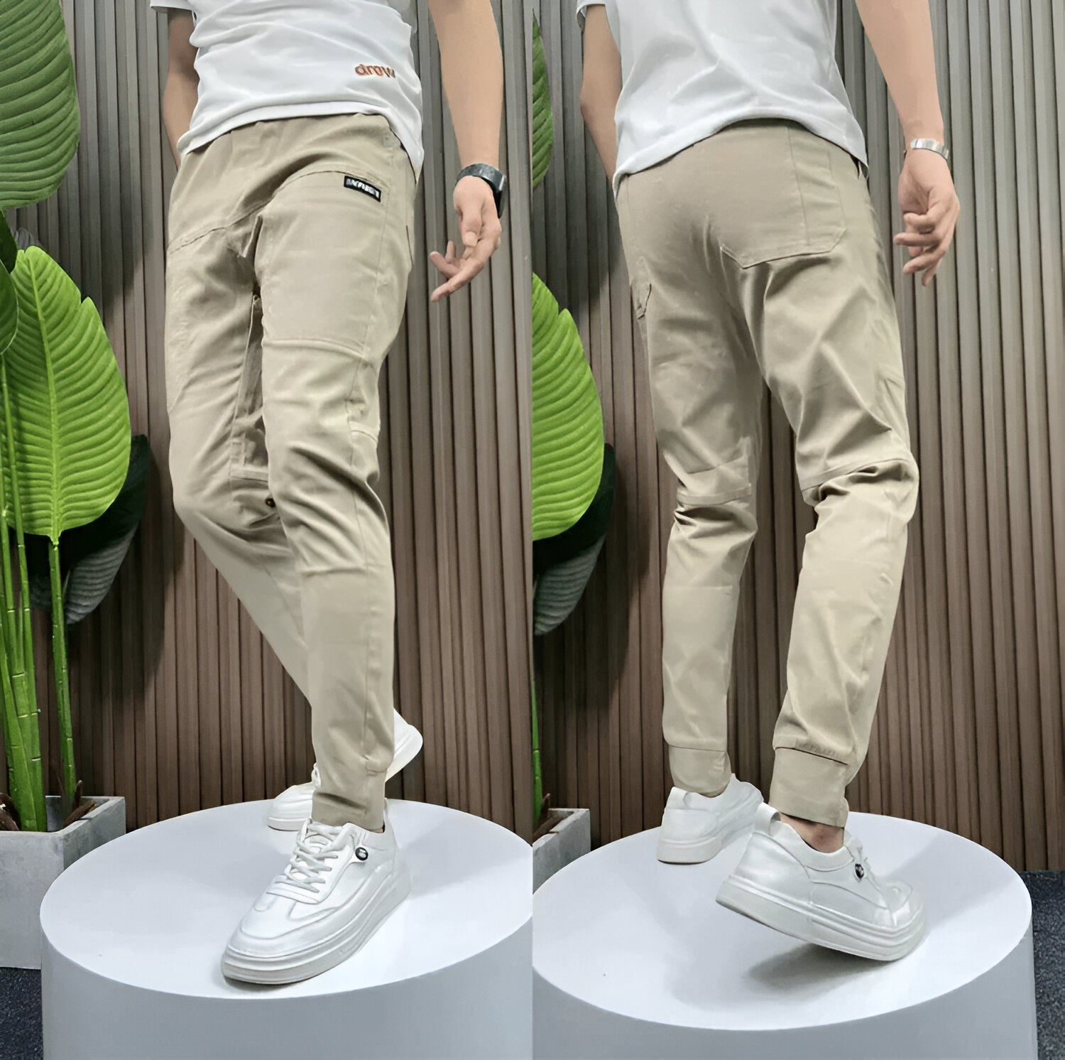 Tomasso™ | Premium stretch cargo broeken